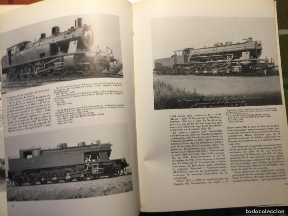 Libros de segunda mano: LA CONSTRUCCI&Oacute;N DE LOCOMOTORAS DE. VAPOR EN ESPA&Ntilde;A - Foto 4