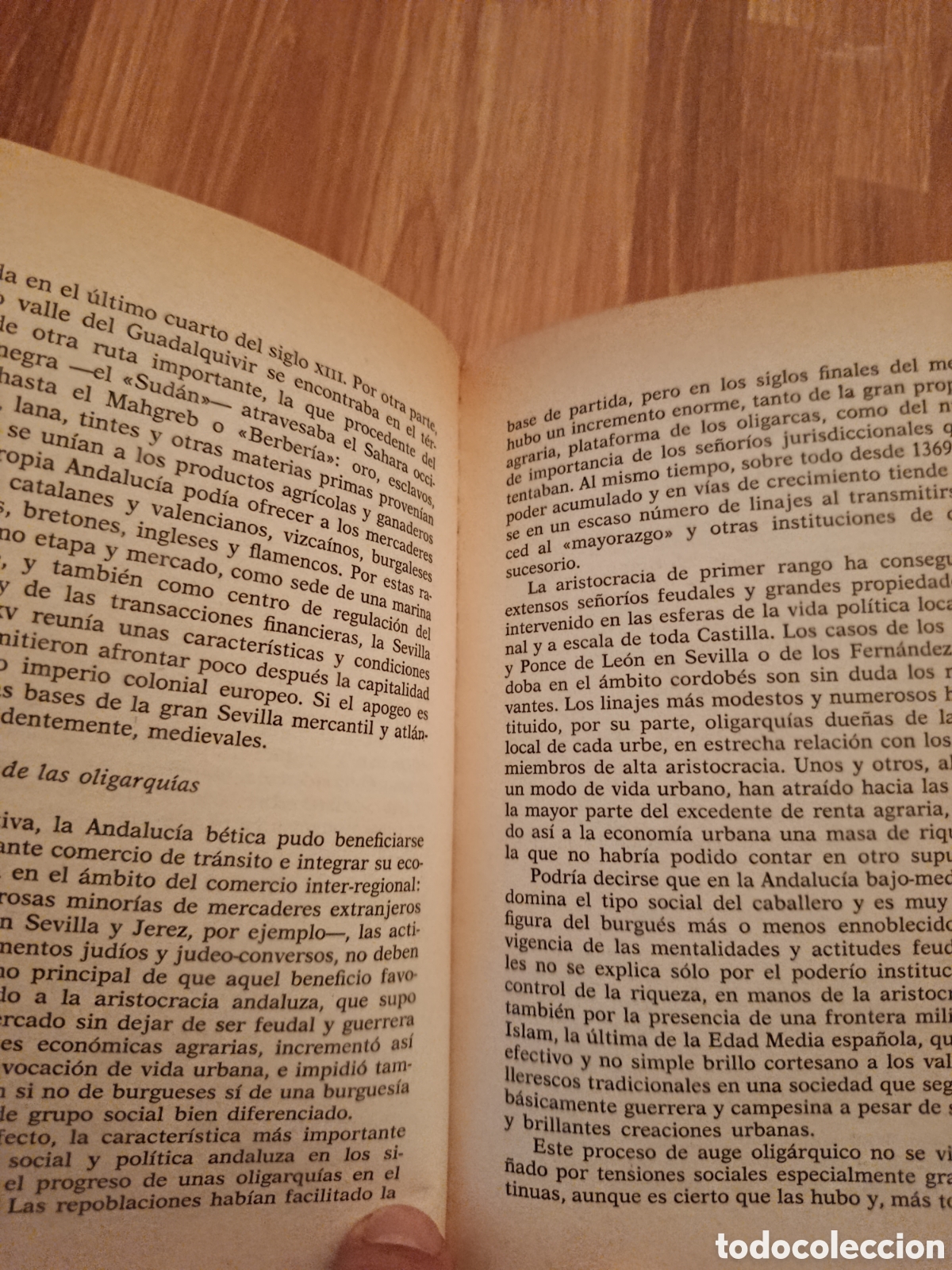 Libros de segunda mano: Aproximaci&oacute;n a la historia de Andalucia. VV.AA. - Foto 3