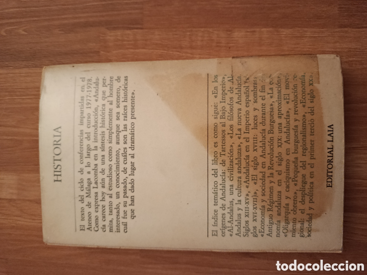 Libros de segunda mano: Aproximaci&oacute;n a la historia de Andalucia. VV.AA. - Foto 4