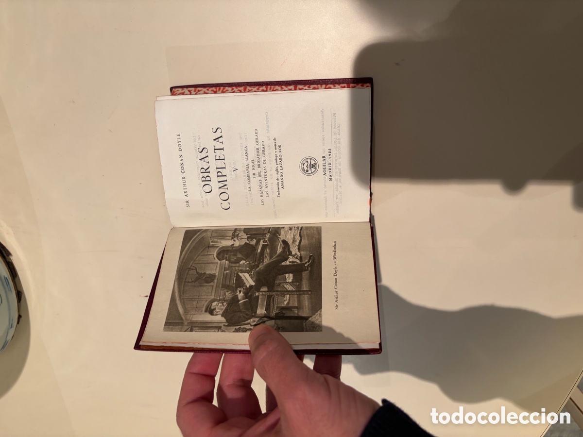 Libros de segunda mano: Novelas hist&oacute;ricas, Arthur Conan Doyle, Aguilar , joya - Foto 7