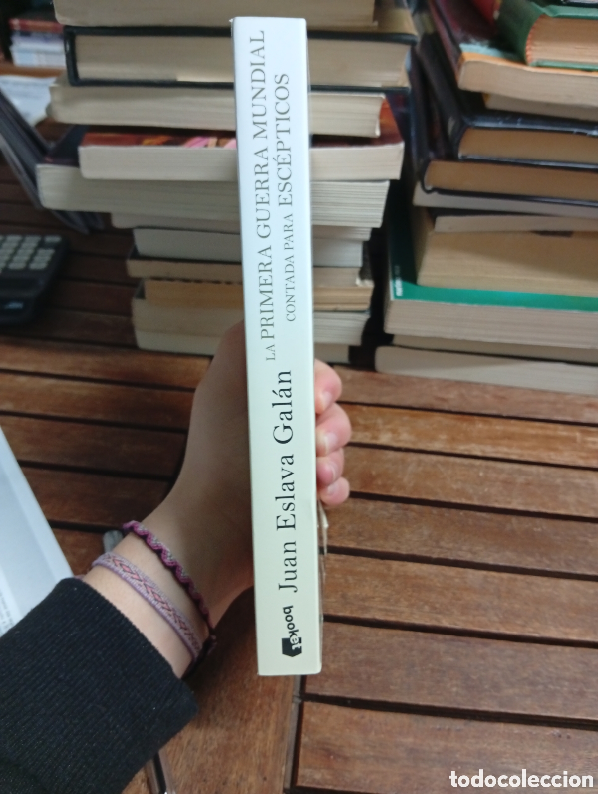 Libros de segunda mano: La primera guerra mundial contada para esc&eacute;pticos booket Juan Eslava Gal&aacute;n