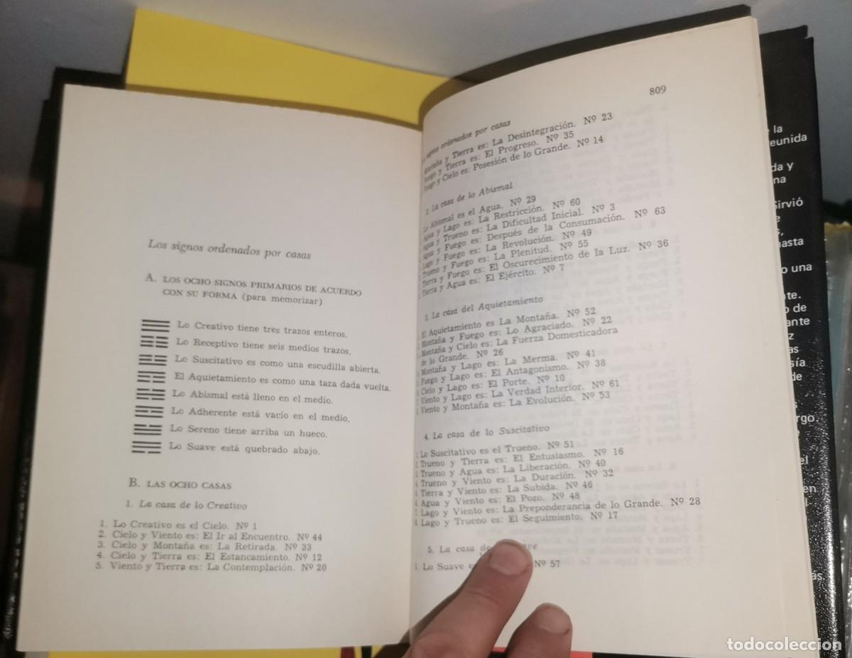 Libros de segunda mano: I ching. El libro de las mutaciones . Richard Wilhelm. Edhasa 1977, 1994 - Foto 10