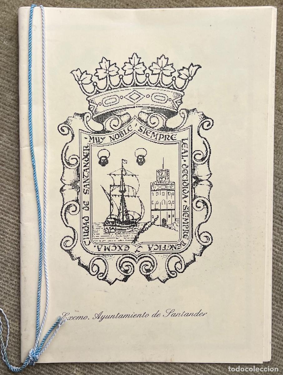Gebrauchte B&uuml;cher: Excmo. Ayuntamiento de Santander - Facs&iacute;mil t&iacute;tulo de Ciudad a la Villa de Santander
