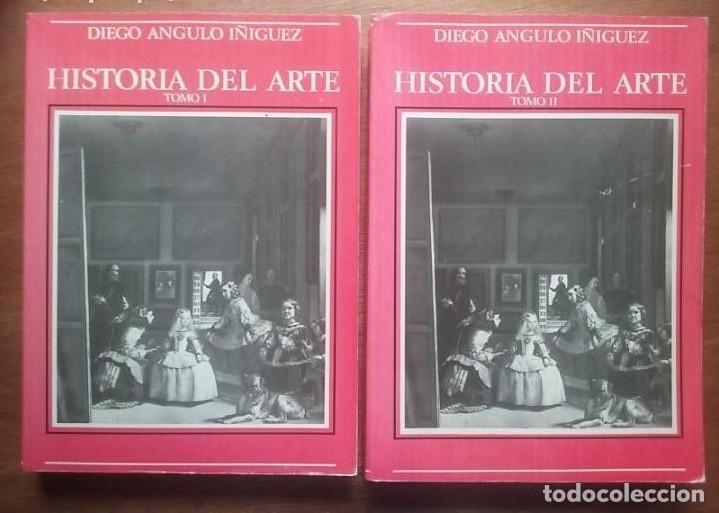 Libros de segunda mano: HISTORIA DEL ARTE, DIEGO ANGULO I&Ntilde;IGUEZ, 2 TOMOS, 1984