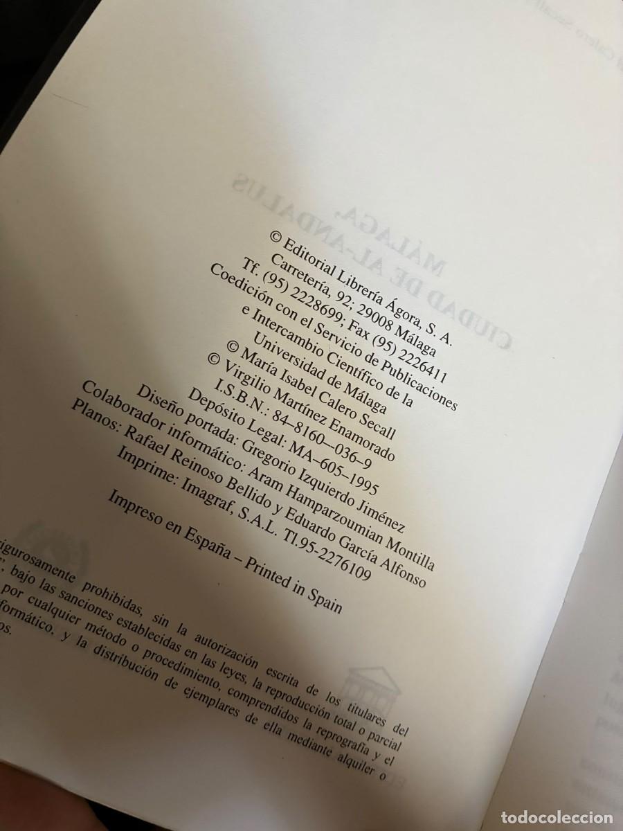 Libros de segunda mano: M&aacute;laga, ciudad de Al-Andalus - Foto 2