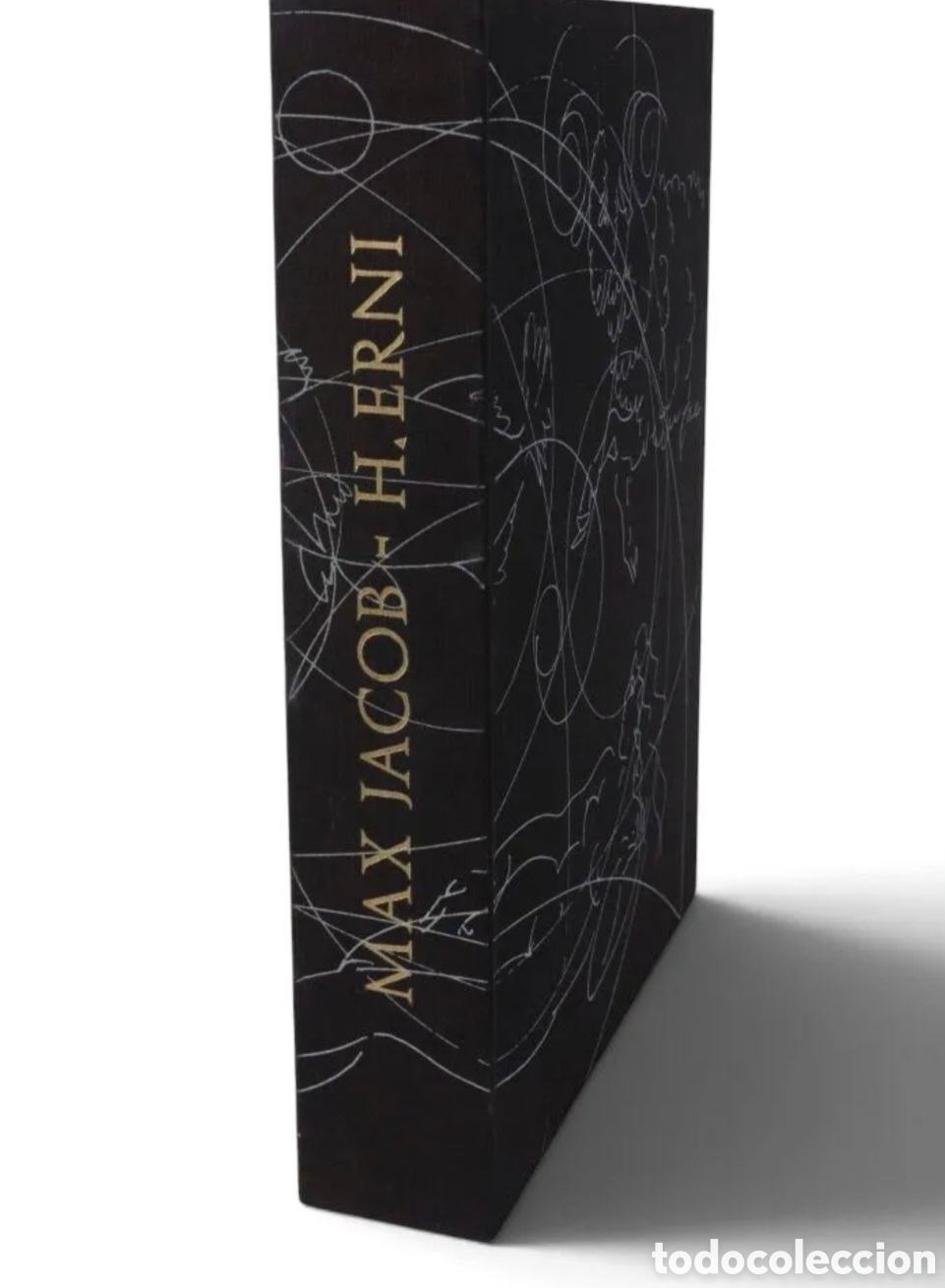 Libros de segunda mano: JACOB (Max) ERNI (Hans) Dames des D&eacute;cans.Par&iacute;s Bi&egrave;vres Pierre de Tartas dedicatoria + dibujo carnero