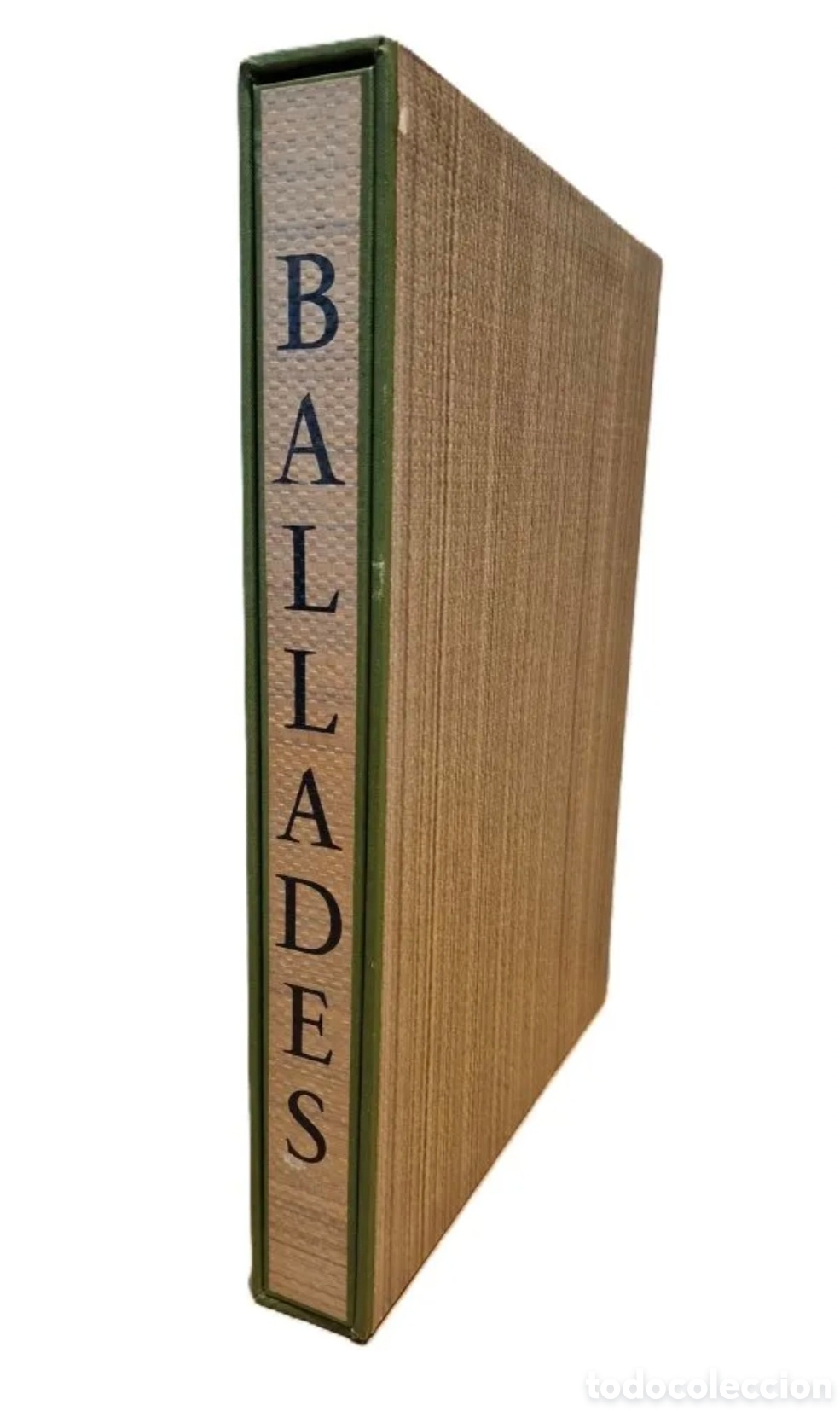 Libros de segunda mano: RIGAL (JJJ)-CASSOU-Baladas-1956 con 9 aguafuertes + 3 grabados + tarjetas de felicitaci&oacute;n