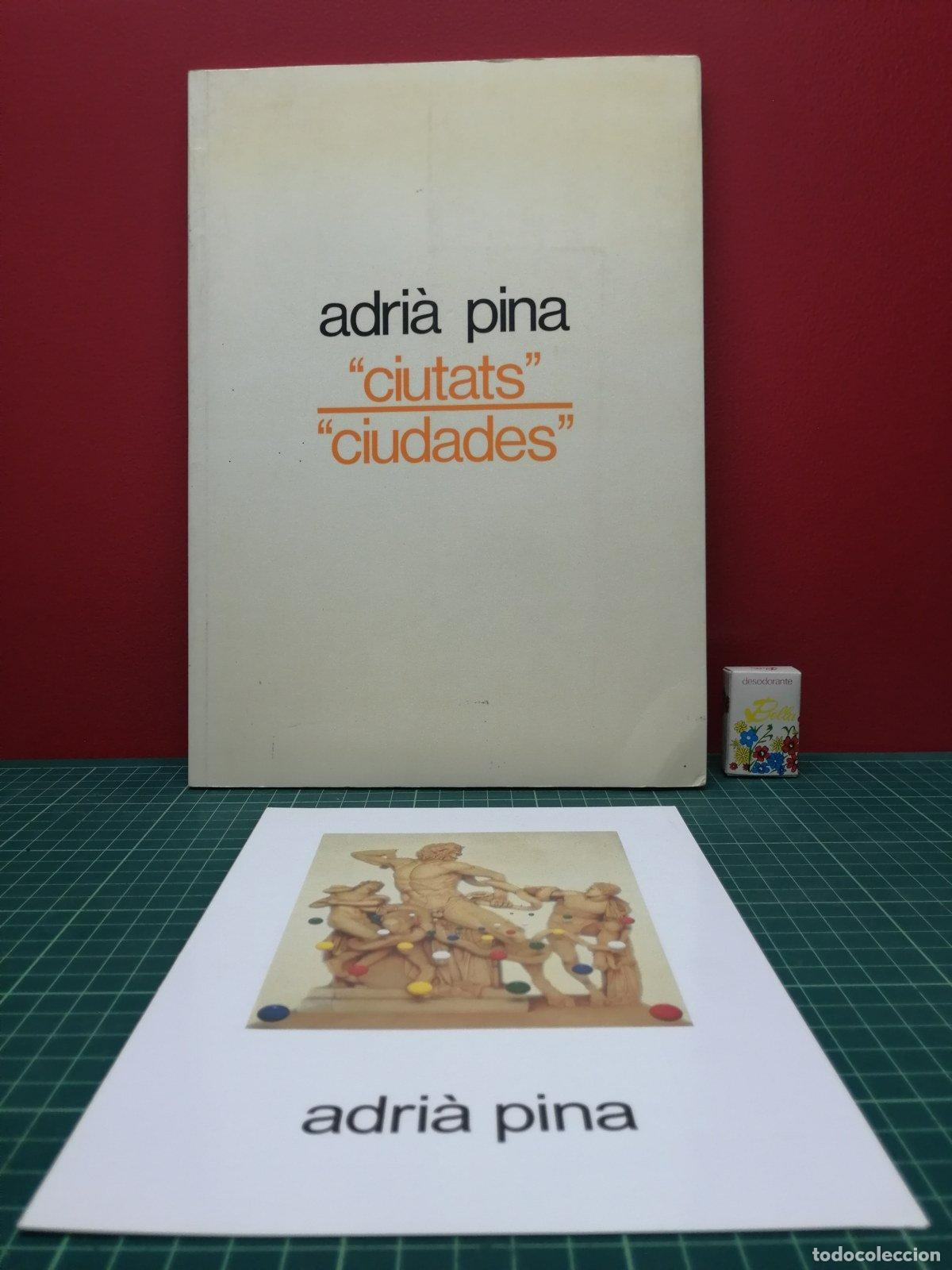 Libros de segunda mano: Adri&agrave; Pina. Ciutats / Ciudades y otro cat&aacute;logo