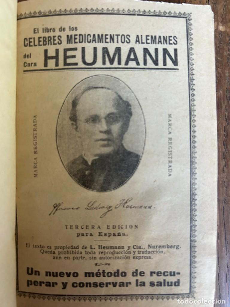 Libros de segunda mano: El libro de los c&eacute;lebres medicamentos alemanes del Cura Heumann - Foto 7