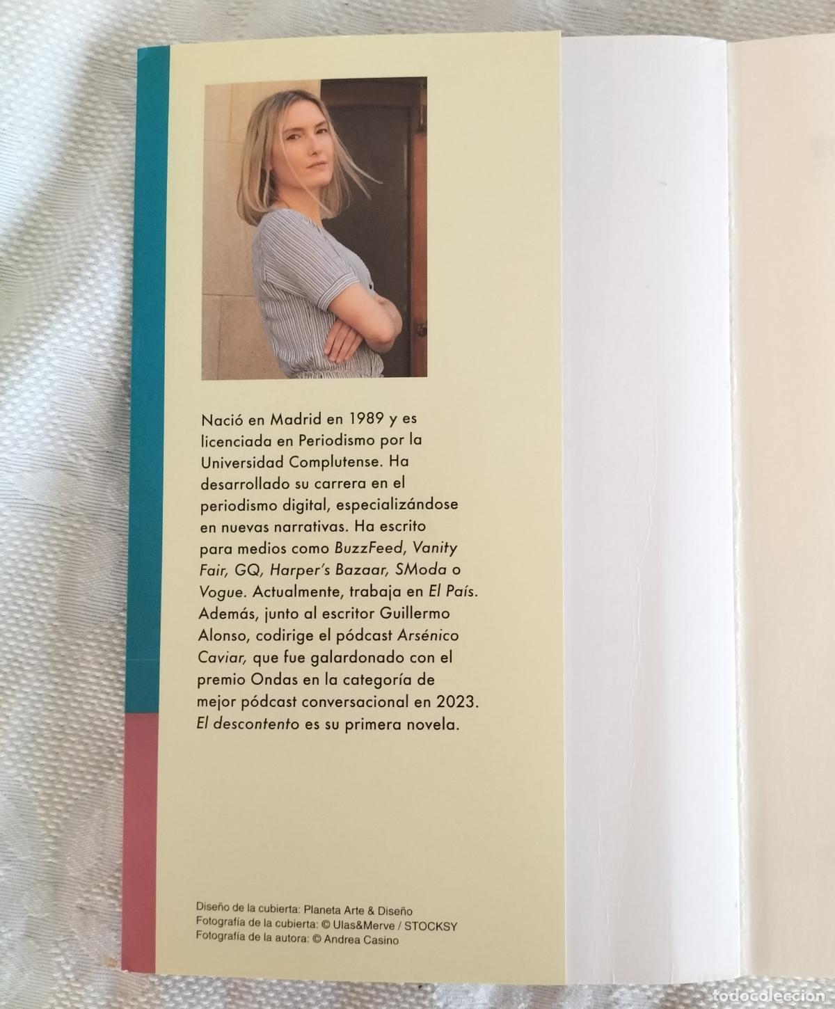 Libros de segunda mano: EL DESCONTENTO - BEATRIZ SERRANO 2024. - Foto 5