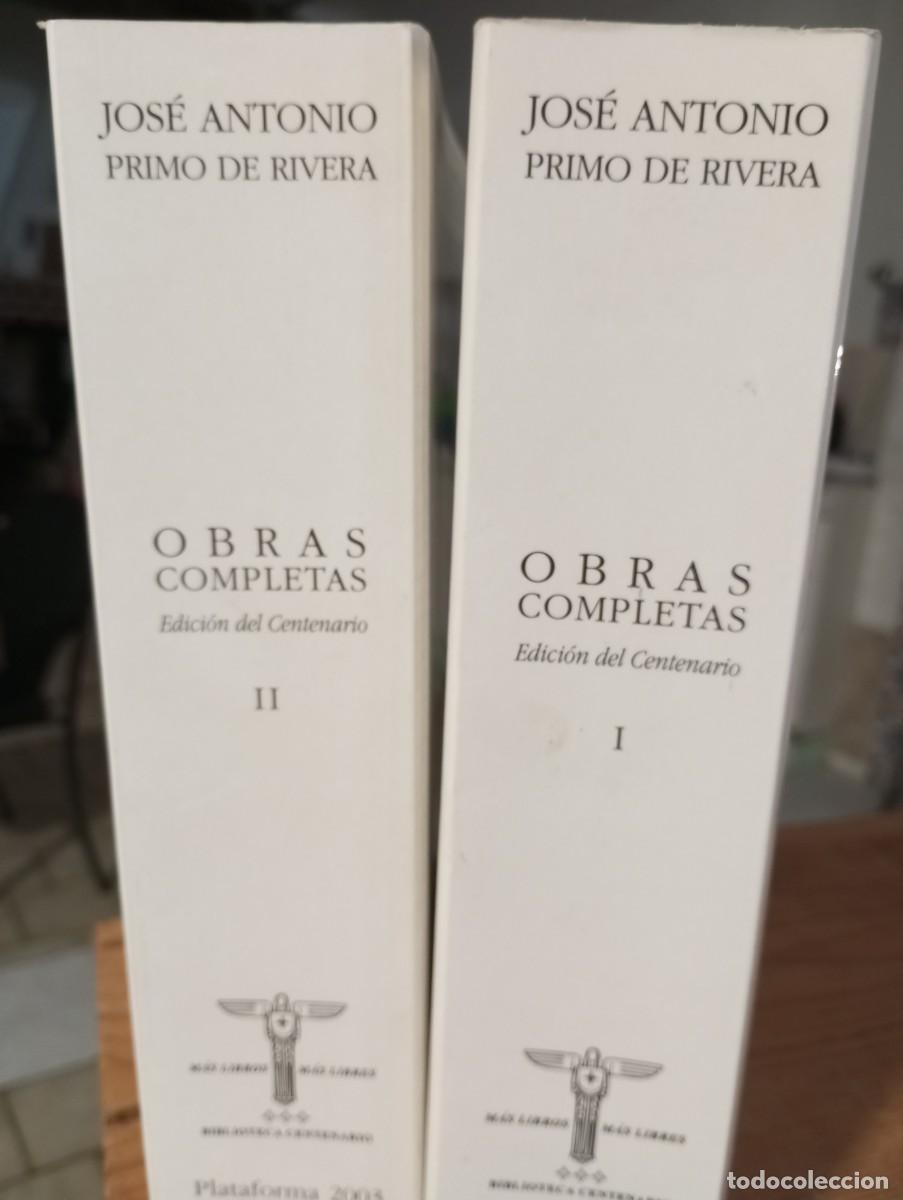 Libros de segunda mano: Obras completas de Jose Antonio Primo de Rivera