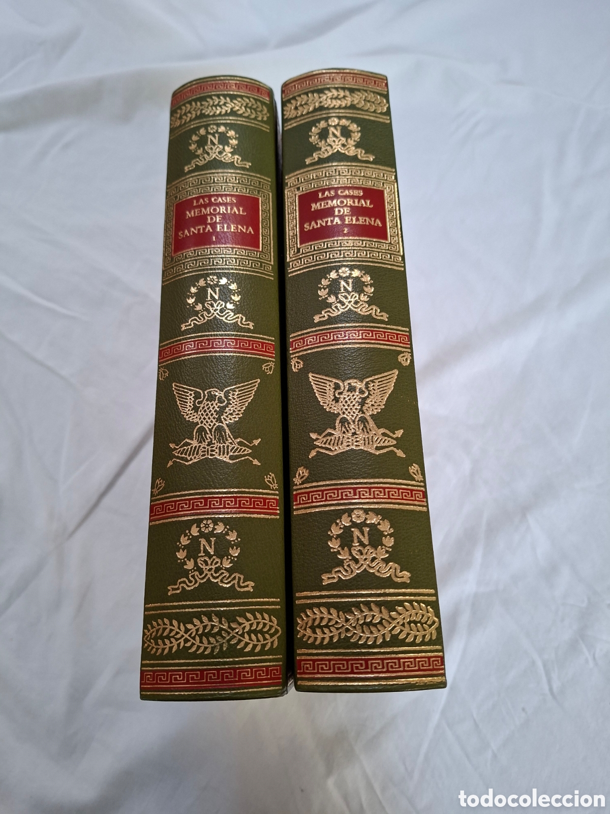 Libros de segunda mano: El Memorial De Santa Elena (2 Tomos) - Conde De Las Cases - C&iacute;rculo Del Bibli&oacute;filo b. Edici&oacute;n Limita