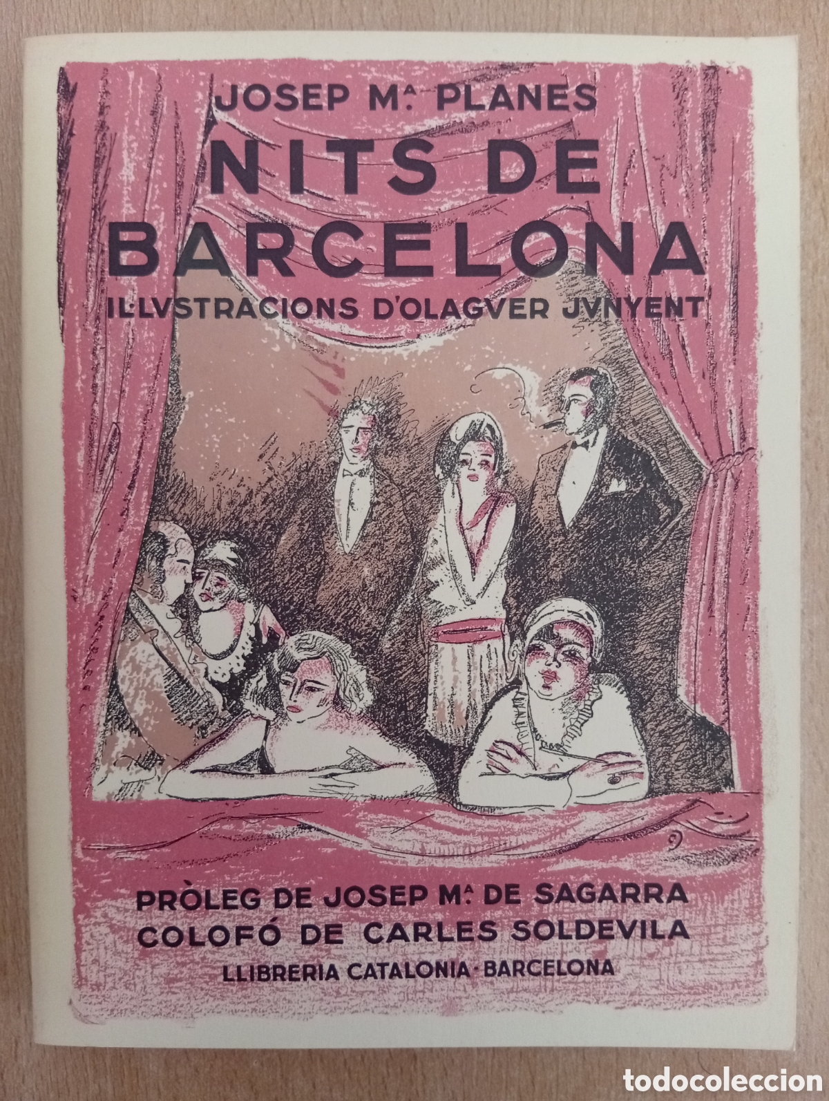 Libros de segunda mano: NITS DE BARCELONA. Josep M&ordf; Planes. Edici&oacute;n Facs&iacute;mil - Foto 1