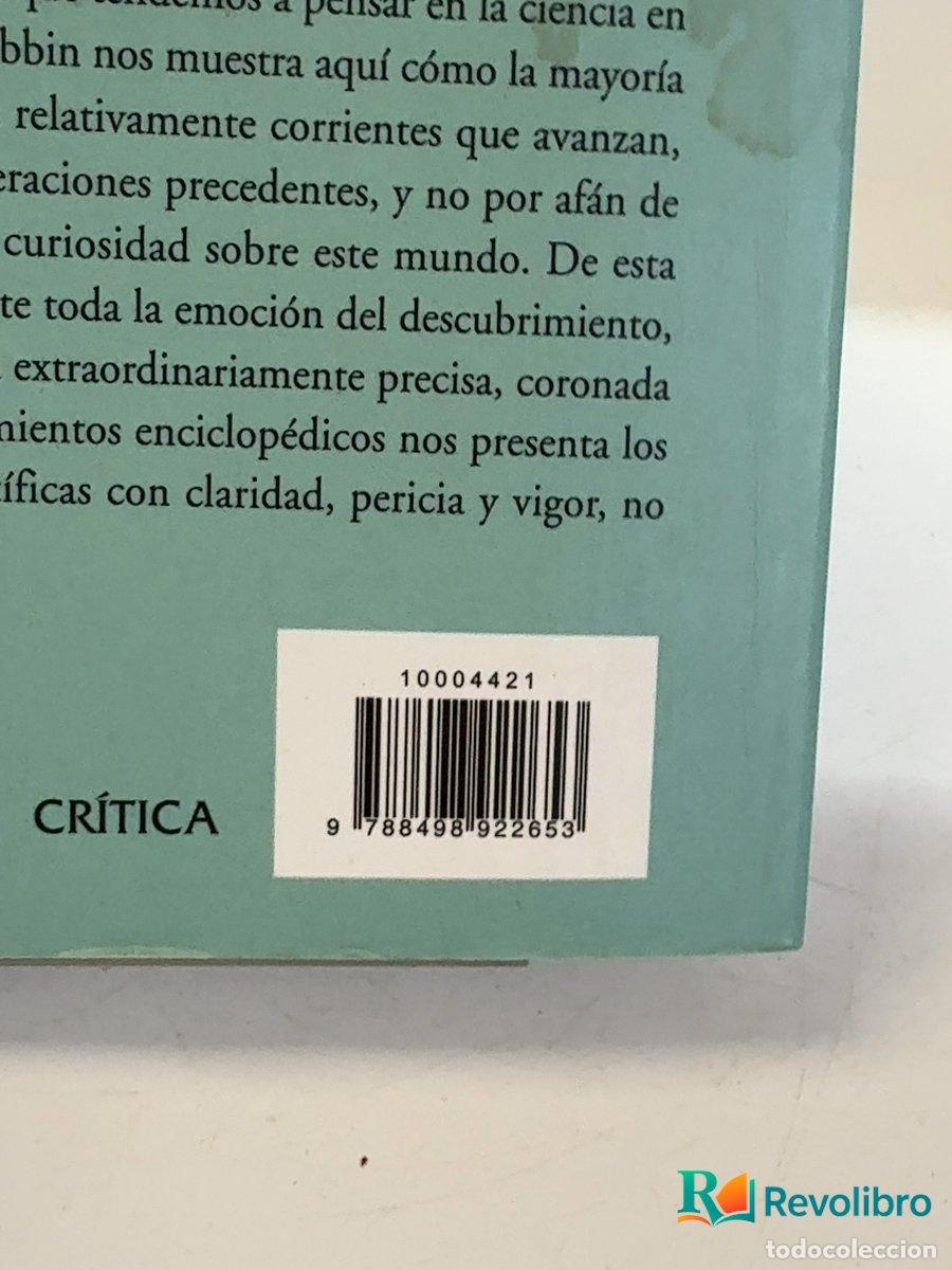 Libros de segunda mano: Historia de la ciencia - John Gribbin - Foto 3