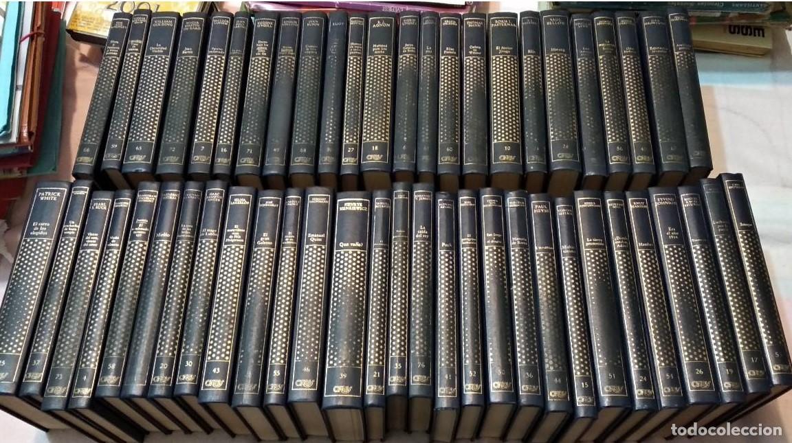 Libros de segunda mano: 65 ejemplares de 'Los Premios Nobel' Ed. Orbis 1983 Tambi&eacute;n sueltos