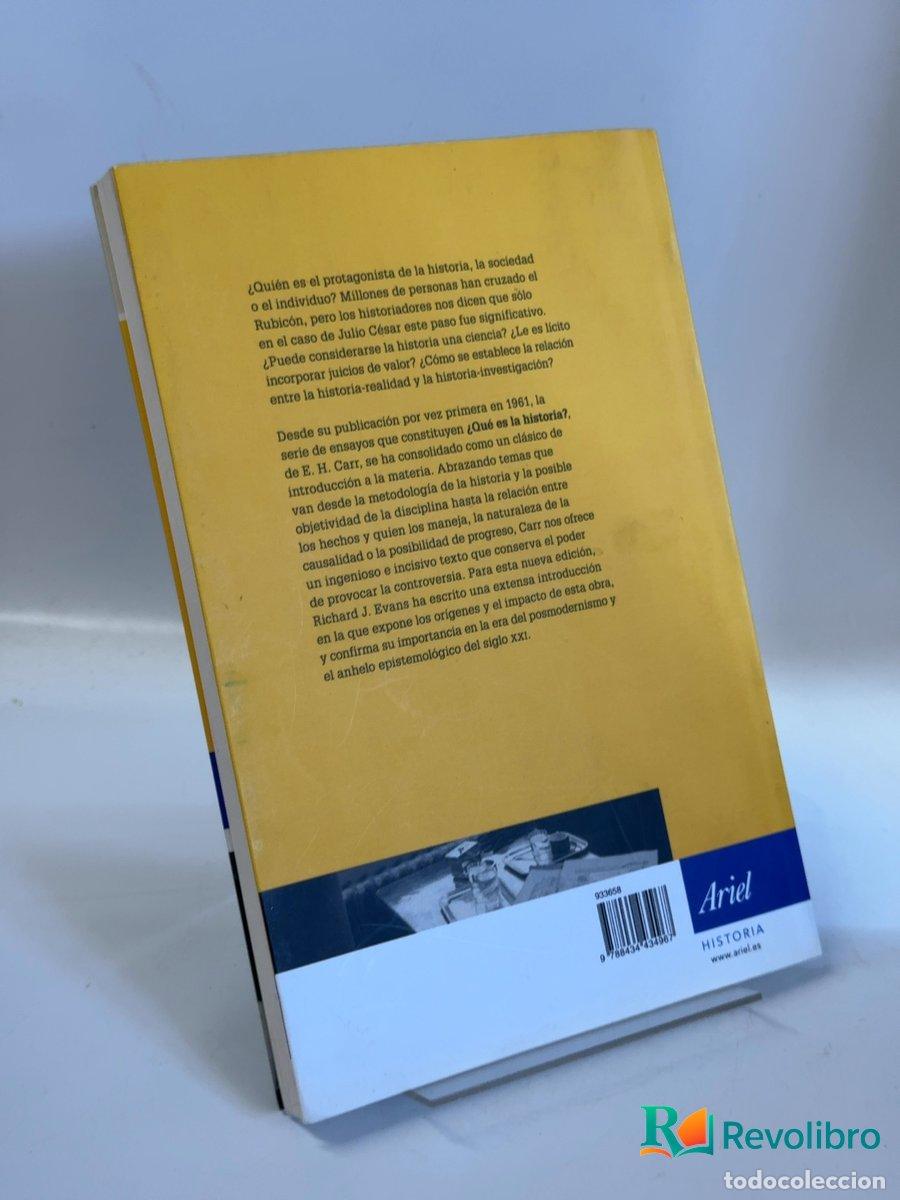 Libros de segunda mano: &iquest;Qu&eacute; es la historia? - E. H. Carr - Foto 2