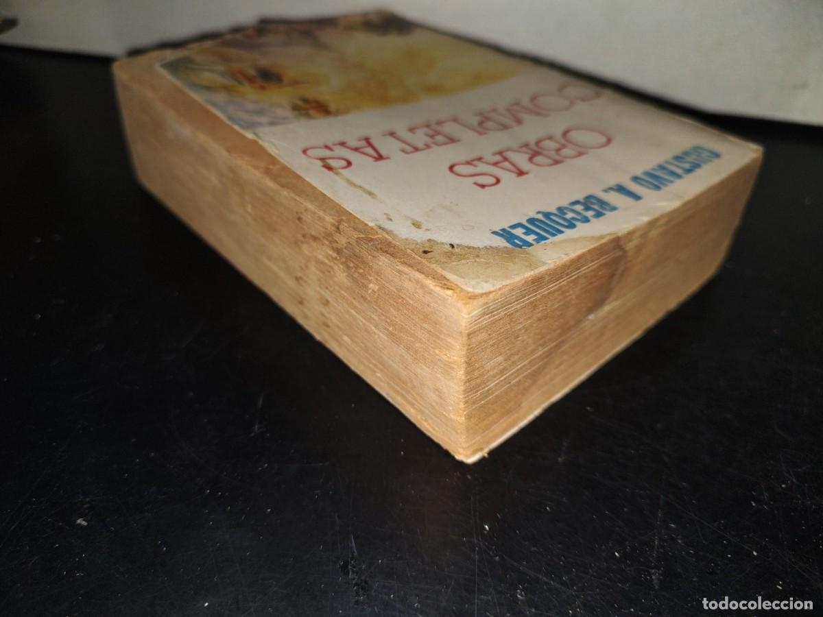 Libros de segunda mano: 222- Obras Completas - Gustavo A. Becquer - Editora Nacional, 1972 - Foto 6
