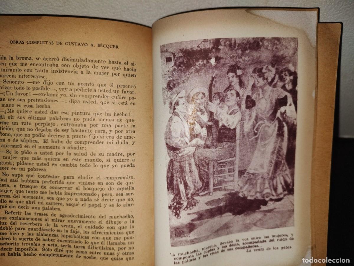 Libros de segunda mano: 222- Obras Completas - Gustavo A. Becquer - Editora Nacional, 1972 - Foto 16