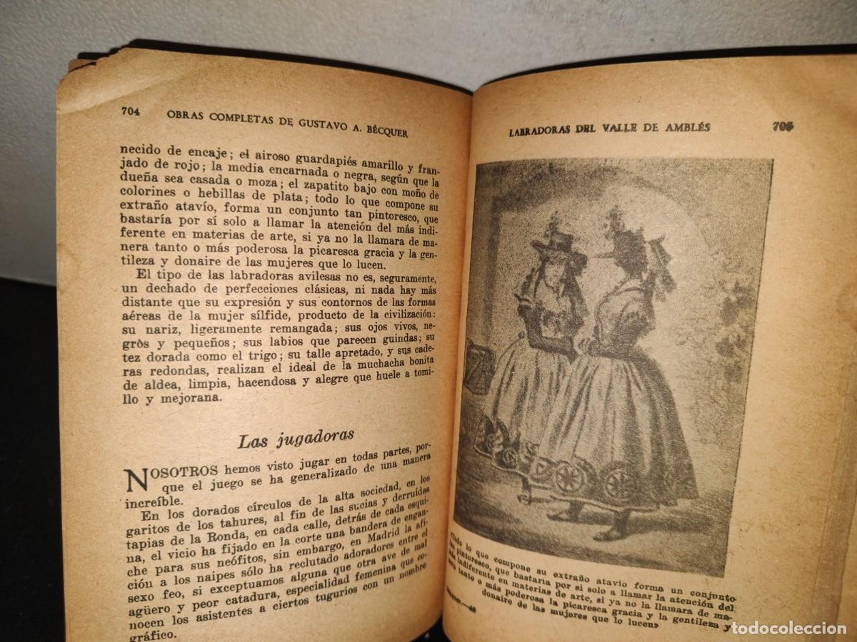 Libros de segunda mano: 222- Obras Completas - Gustavo A. Becquer - Editora Nacional, 1972 - Foto 17