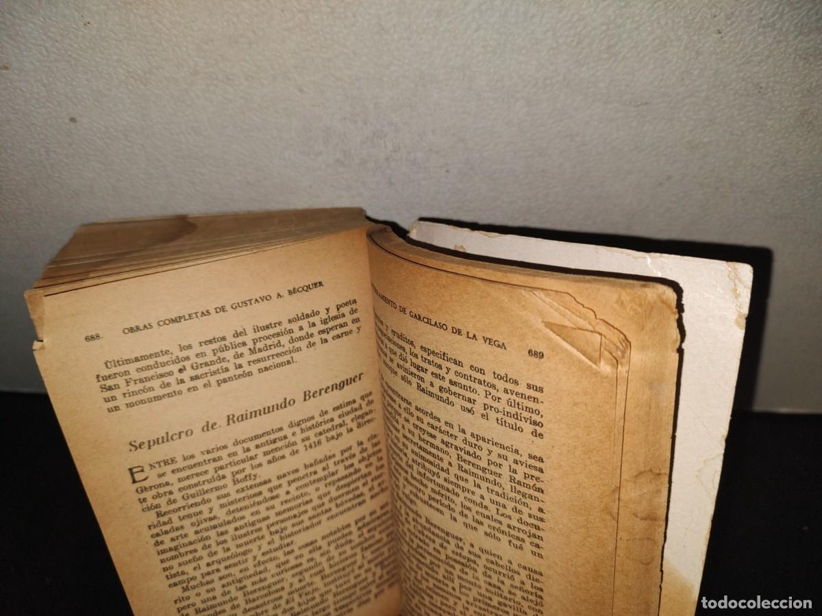Libros de segunda mano: 222- Obras Completas - Gustavo A. Becquer - Editora Nacional, 1972 - Foto 18