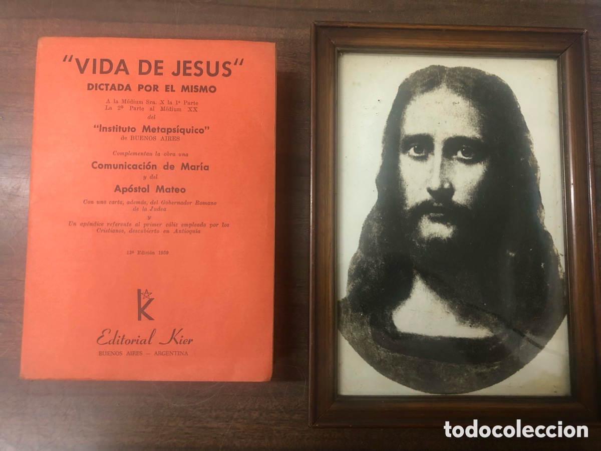 Libros de segunda mano: Vida de Jes&uacute;s&rdquo; dictada por el mismo 1956 Ovidio Rebaudi, ed Kier + Retrato