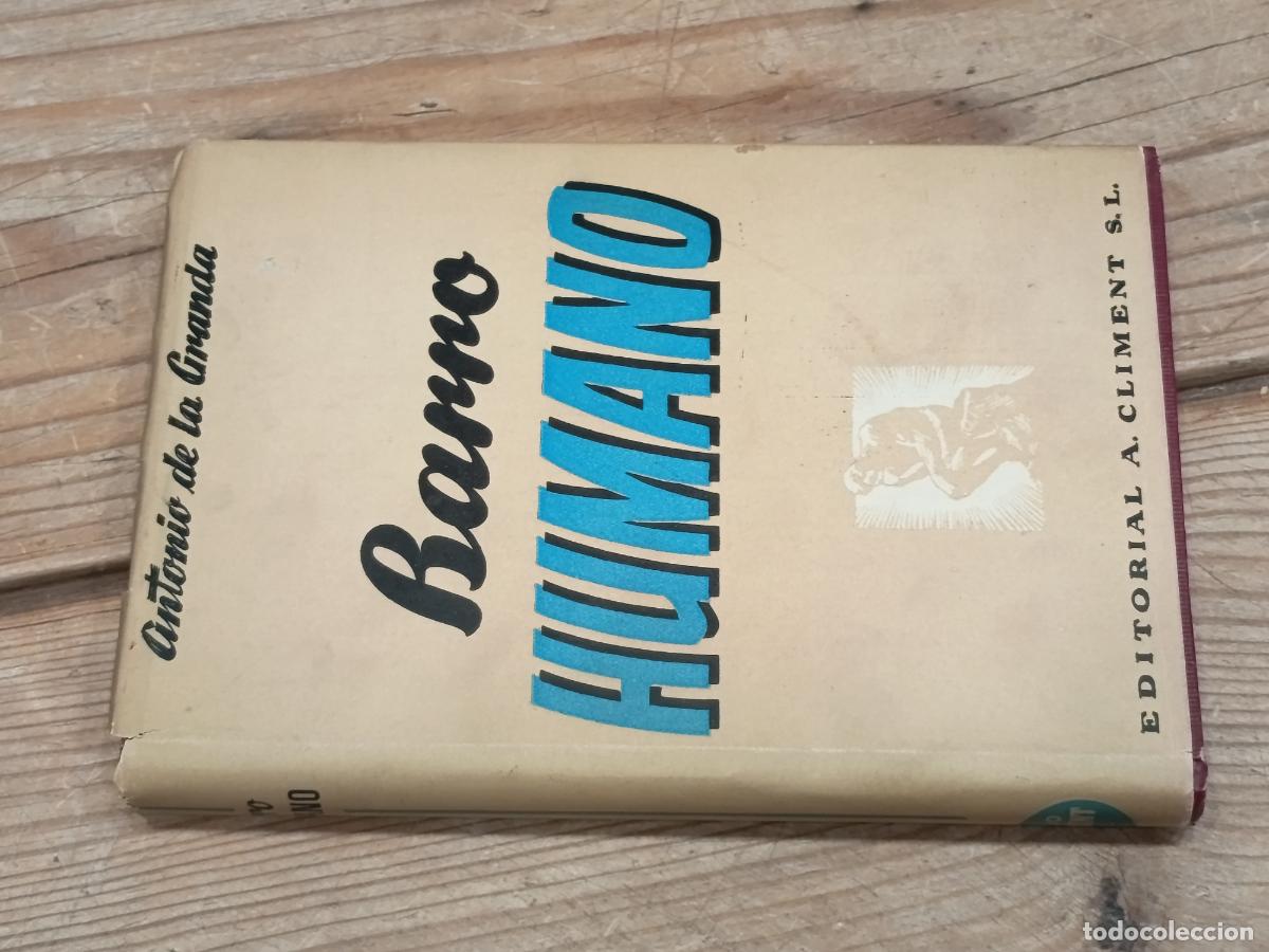 Libros de segunda mano: 1946 - ANTONIO DE LA GRANDA. Barro humano - DEDICADO POR EL AUTOR
