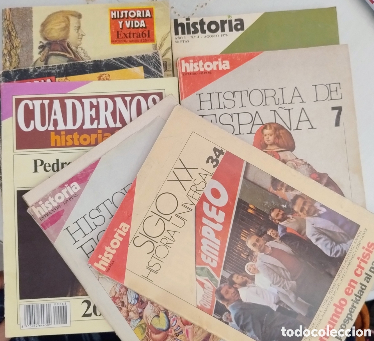 Libros de segunda mano: Lote revista Historia y vida, Historia 16