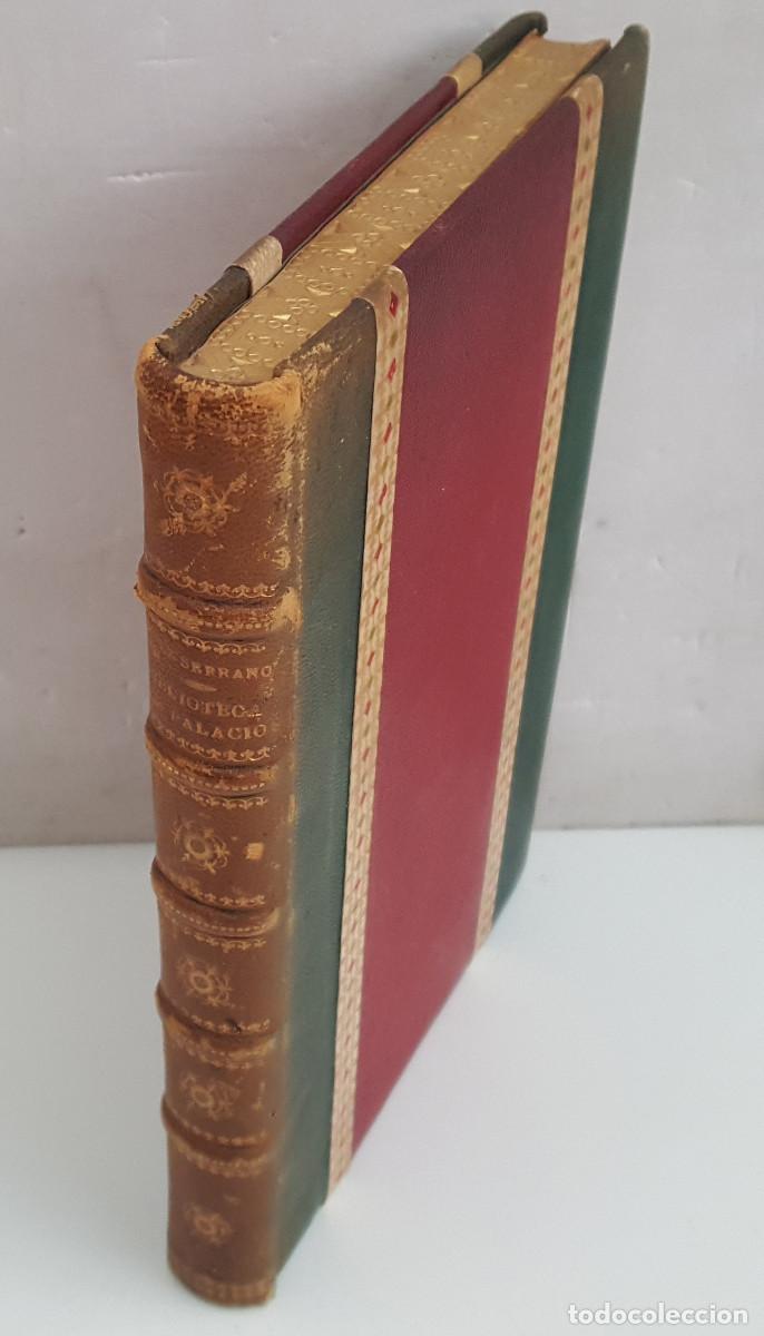 Libros de segunda mano: BIBLIOTECA DE PALACIO ENCUADERNACIONES, MATILDE L&Oacute;PEZ SERRANO, A.AGUADO 1950, CANTOS ILUSTRADOS