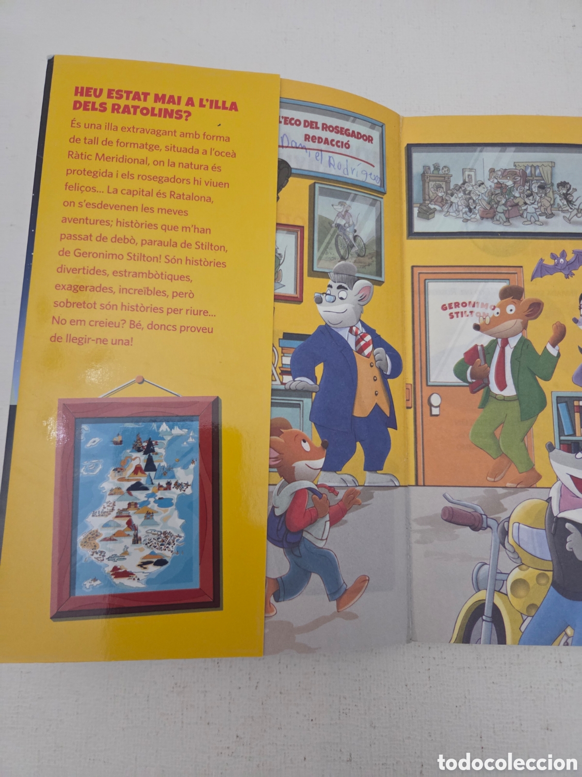 Libros de segunda mano: Geronimo Stilton: Operaci&oacute; Panettone en catal&aacute;n - Foto 3
