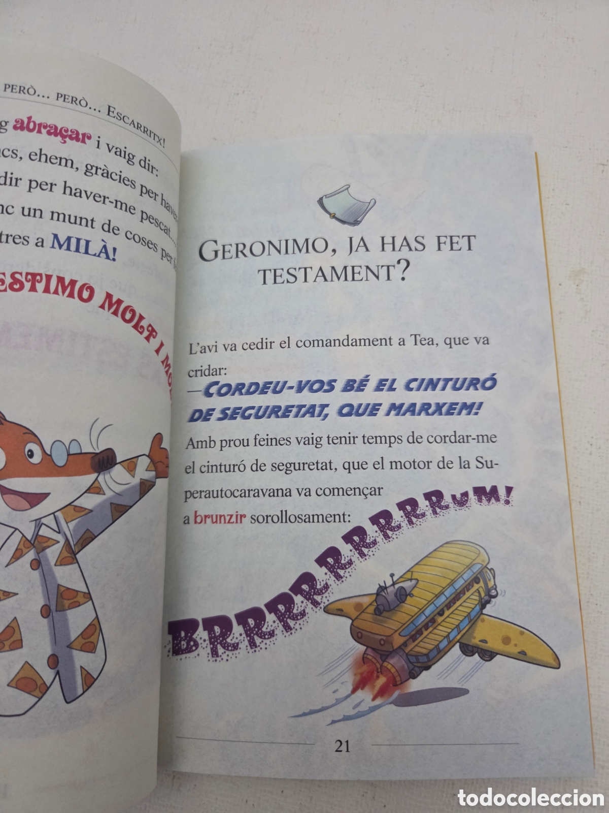 Libros de segunda mano: Geronimo Stilton: Operaci&oacute; Panettone en catal&aacute;n - Foto 6