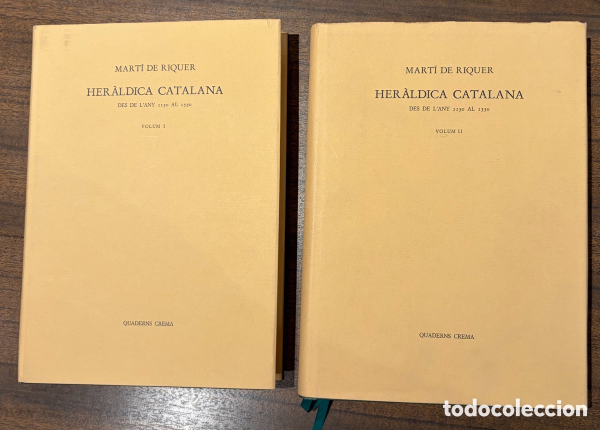 Libros de segunda mano: Her&agrave;ldica catalana des de l'any 1150 al 1550