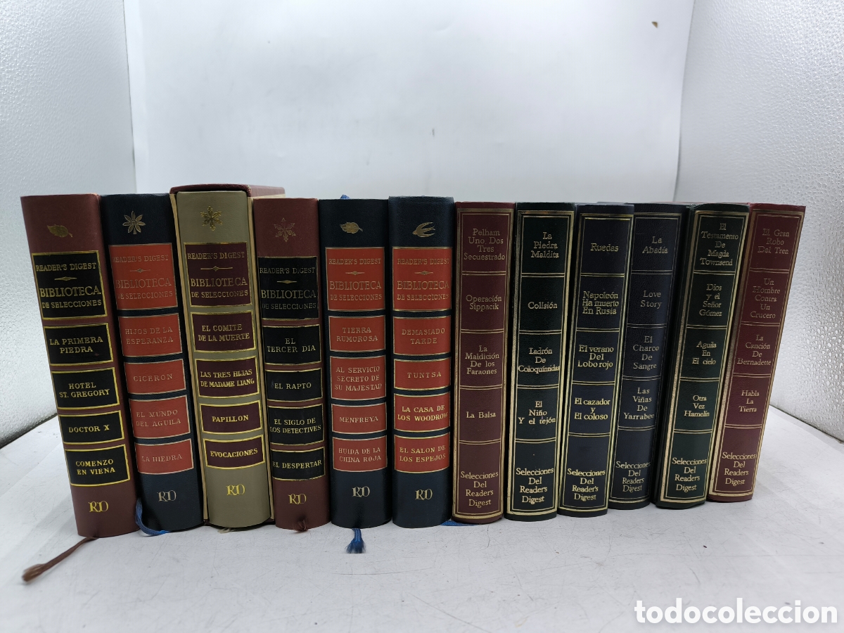 Libros de segunda mano: 12 Libros Biblioteca de selecciones Reader's digest y Selecciones del Reader's Digest