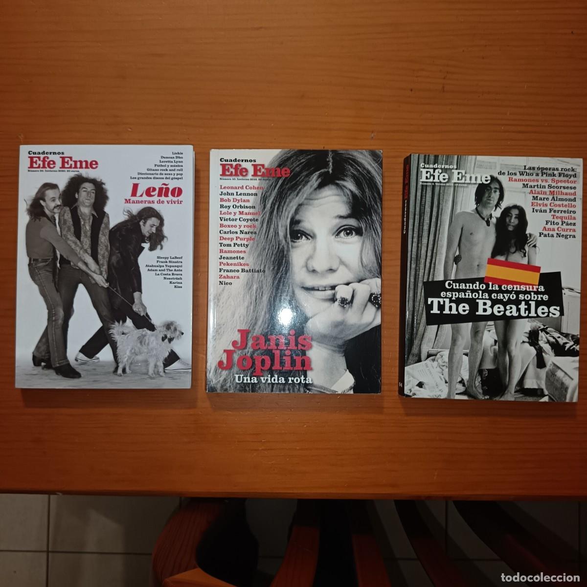 Libros de segunda mano: LOTE CUADERNOS EFE EME NUM 4/10/26