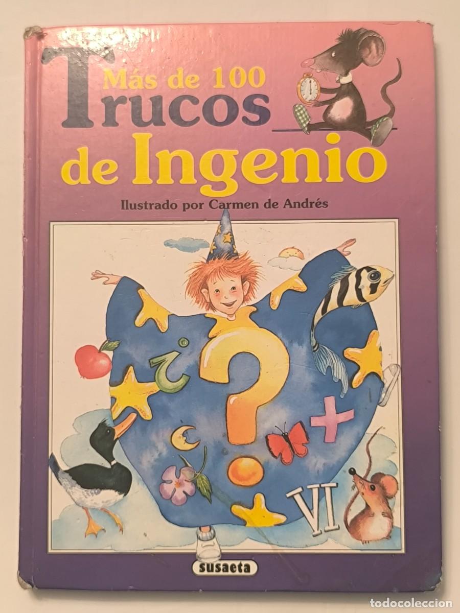 Libros de segunda mano: M&aacute;s de 100 trucos de ingenio &ndash; Susaeta &ndash; Libro ilustrado de acertijos y juegos mentales