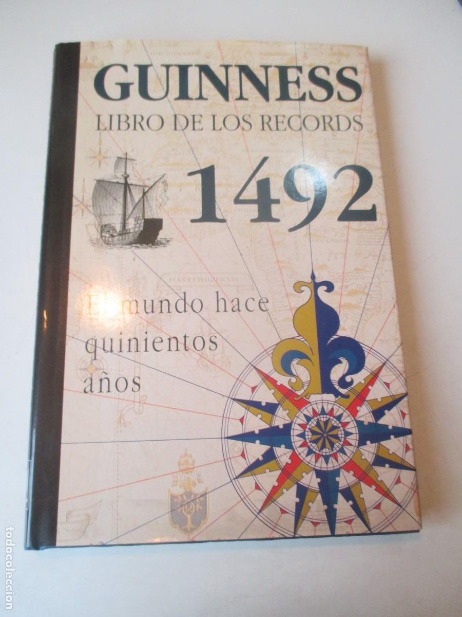 Libros de segunda mano: Libro Guinness de los records 1492. El mundo hace quinientos a&ntilde;os W42677