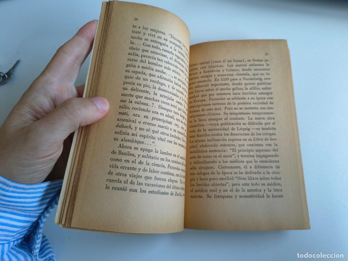Libros de segunda mano: Honorio Delgado, Paracelso, Losada - Foto 3