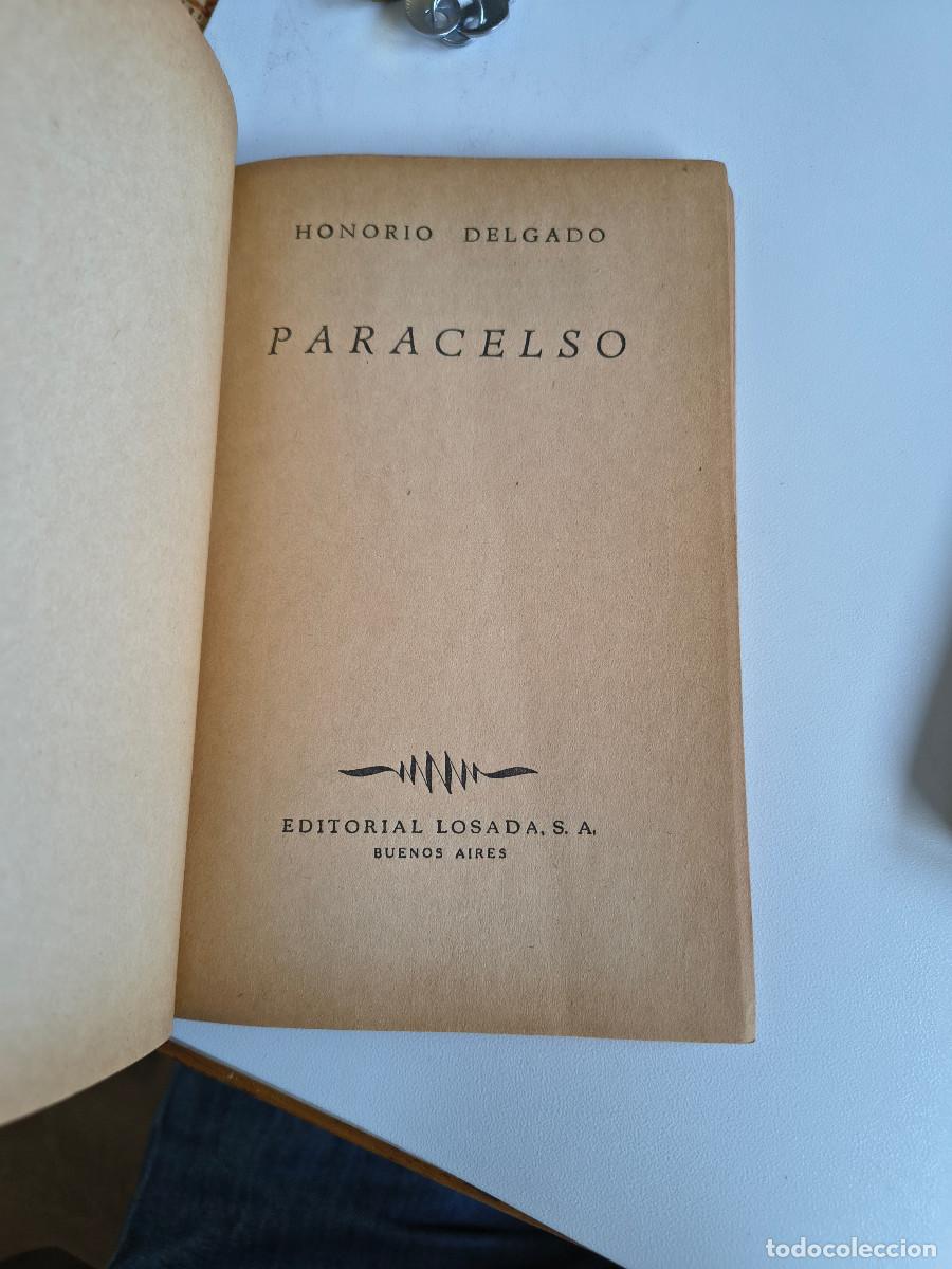 Libros de segunda mano: Honorio Delgado, Paracelso, Losada - Foto 4