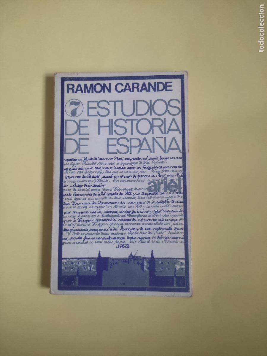 Libros de segunda mano: Estudios de Historia de Espa&ntilde;a, Ram&oacute;n Carande, ed. Ariel