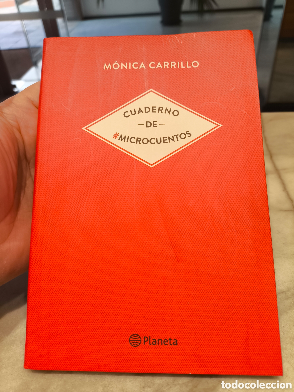 Libros de segunda mano: Cuaderno de microcuentos de M&oacute;nica Carrillo editorial planeta