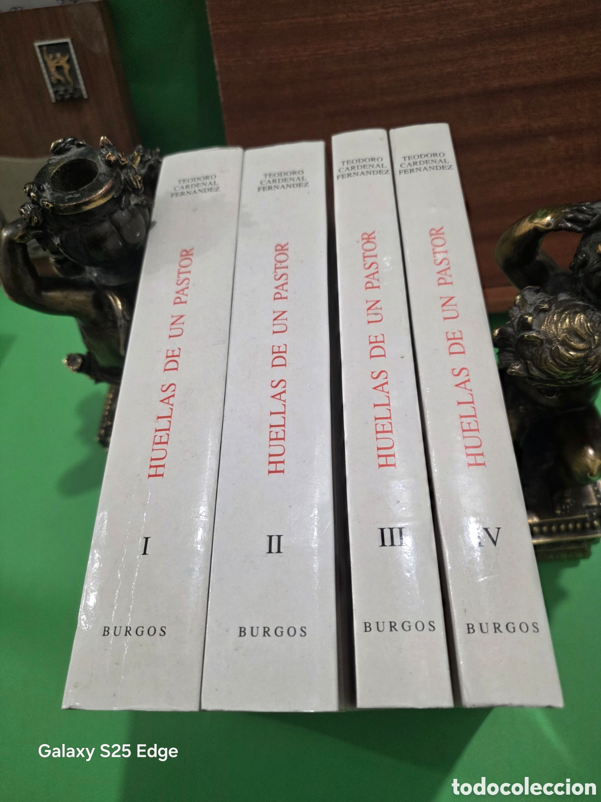 Libros de segunda mano: &rdquo;&rdquo;HUELLAS DE UN PASTOR, 1970-1992&rdquo;&rdquo;...TEODORO CARDENAL FERN&Aacute;NDEZ...4 VOL&Uacute;MENES...BURGOS...1992..