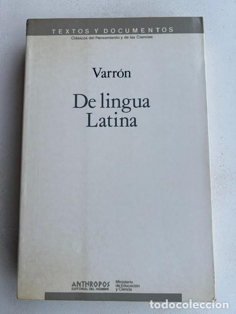Libros de segunda mano: Del lingua latina -Varr&oacute;n- - Foto 1