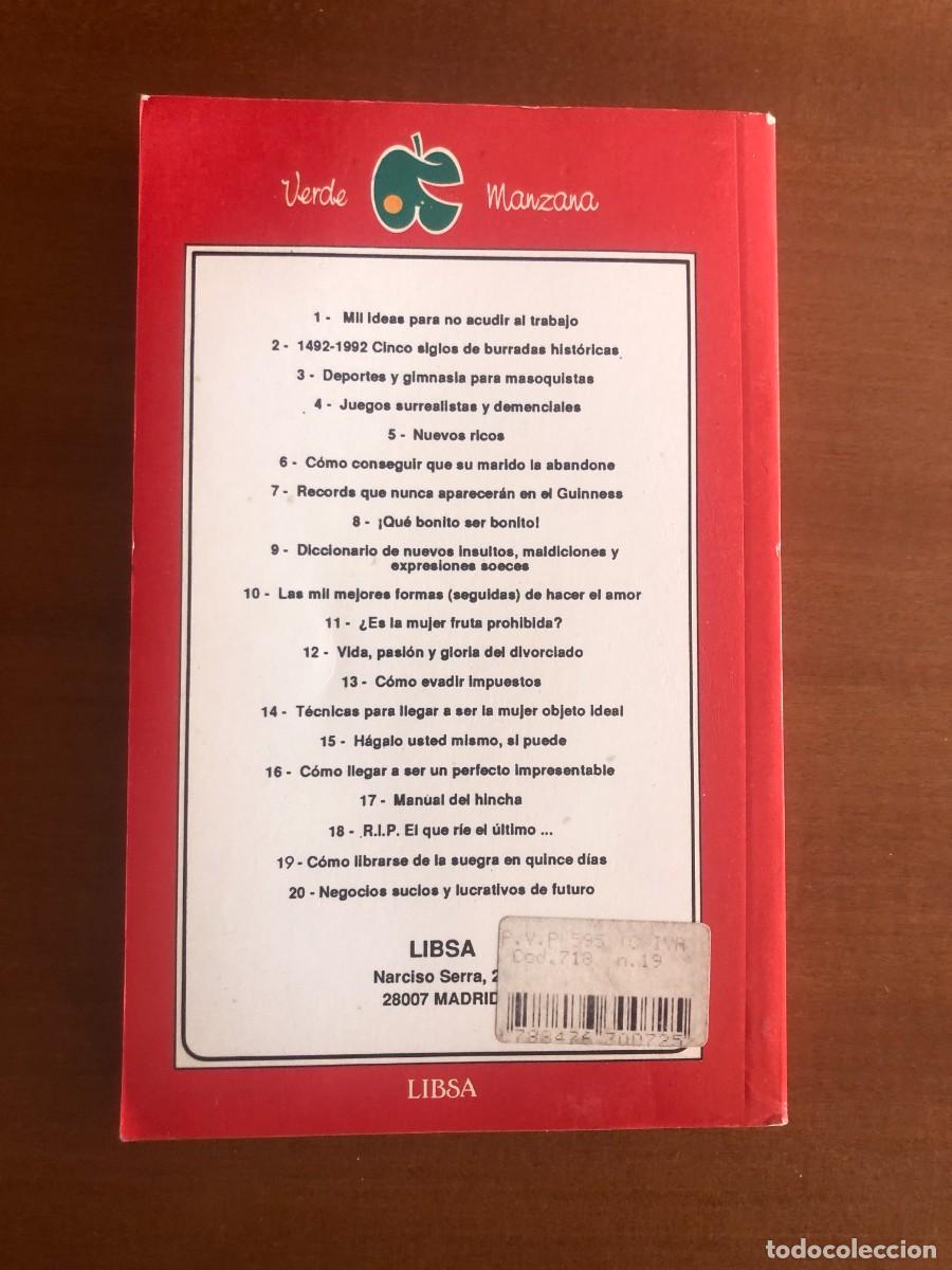 Libros de segunda mano: C&oacute;mo librarte de tu suegra en quince d&iacute;as - Foto 3