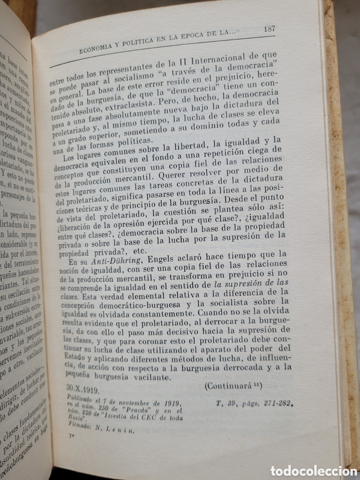 Libros de segunda mano: Obras escogidas en doce tomos Lenin - Foto 7