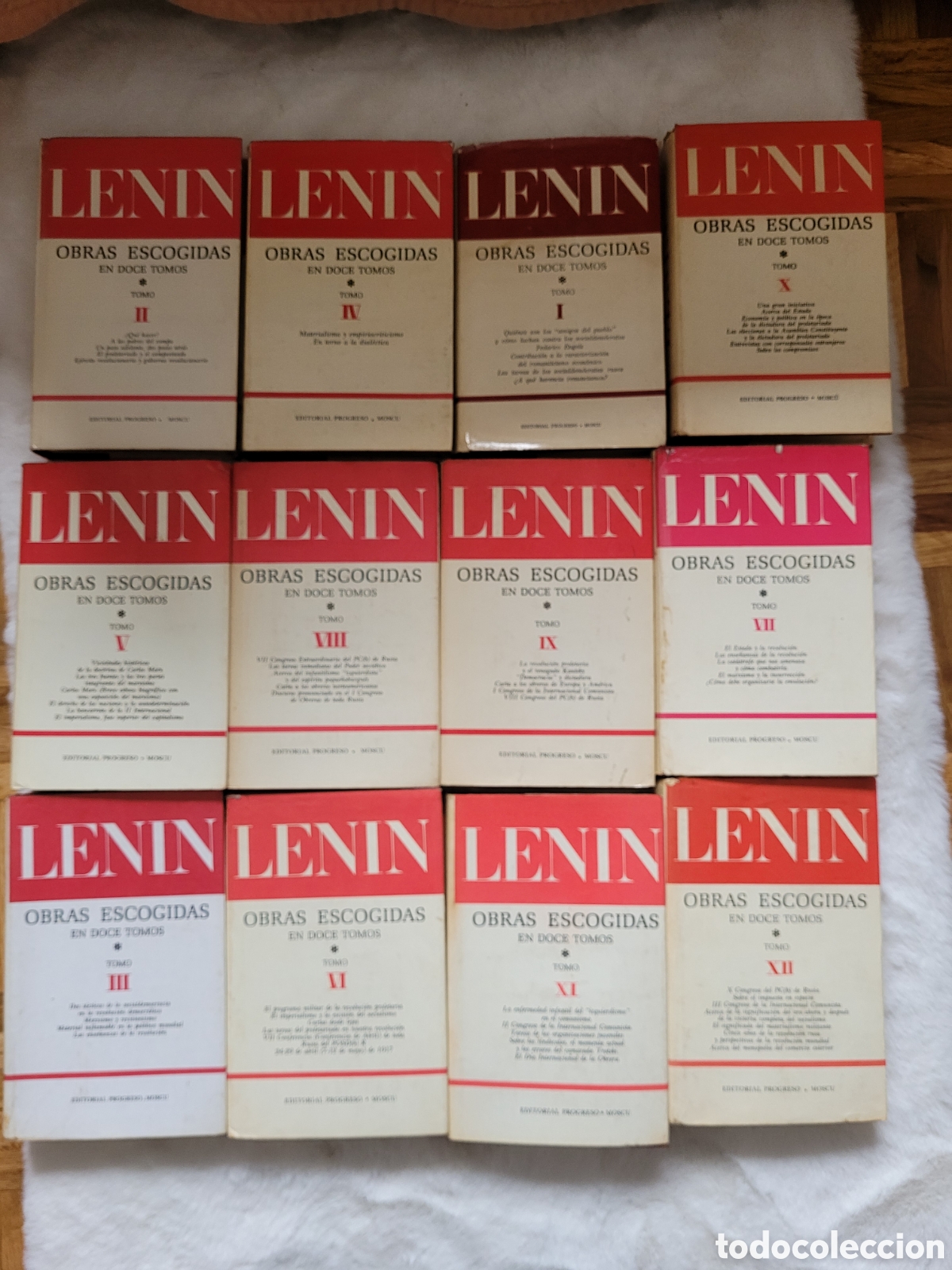 Libros de segunda mano: Obras escogidas en doce tomos Lenin - Foto 1