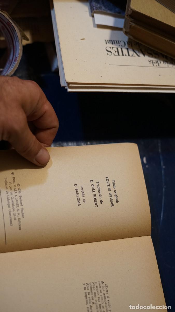Libros de segunda mano: Thomas Mann - Carlota en Weimar - Plaza Jan&eacute;s 1975 - Foto 2