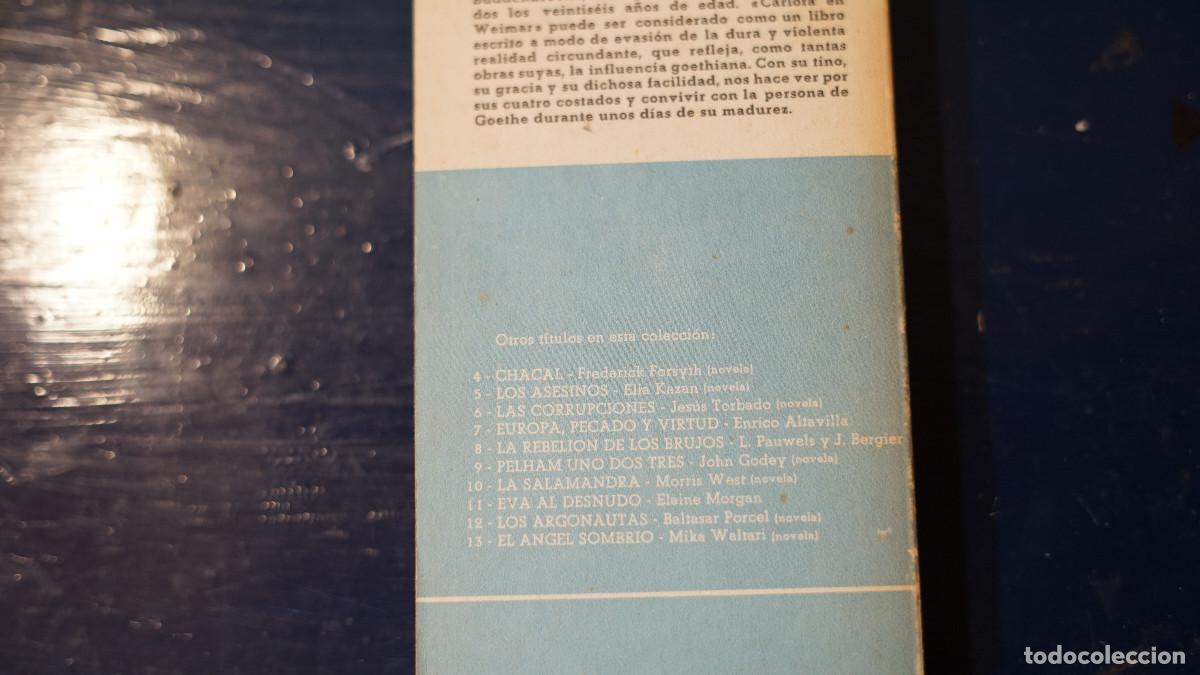 Libros de segunda mano: Thomas Mann - Carlota en Weimar - Plaza Jan&eacute;s 1975 - Foto 3