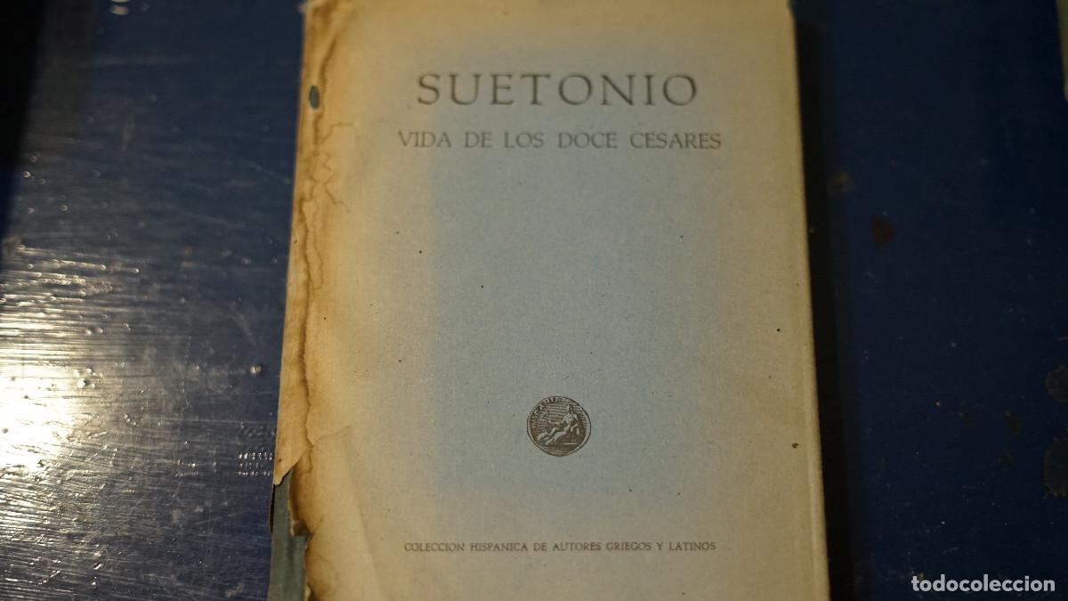Libros de segunda mano: Suetonio - Vida de los doce Cesares - Tomo 3