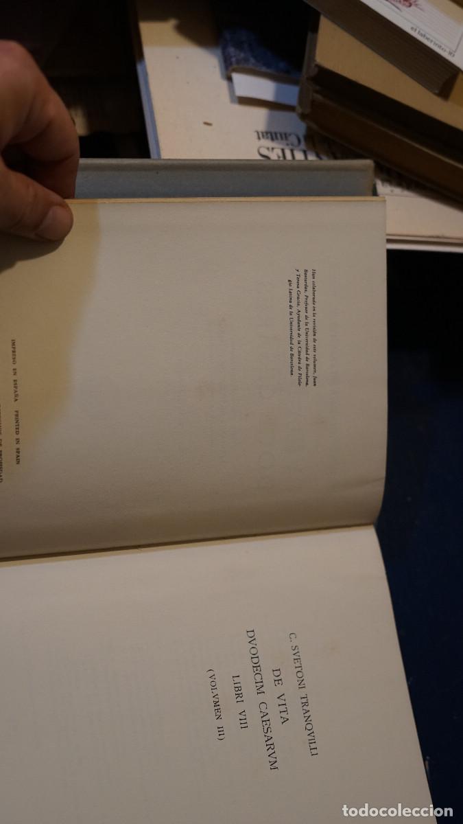 Libros de segunda mano: Suetonio - Vida de los doce Cesares - Tomo 3 - Foto 2
