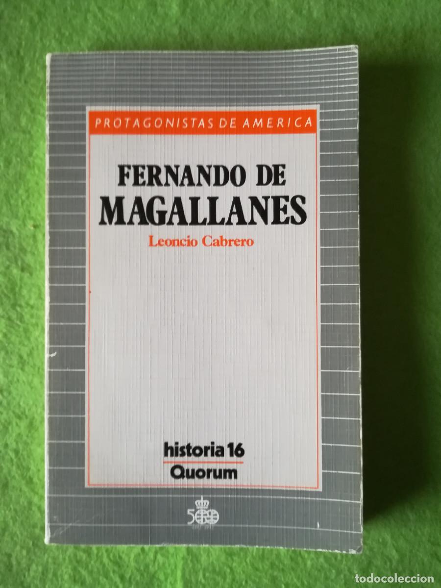Libros de segunda mano: Fernando de Magallanes Leoncio Cabrero historia 16 1987
