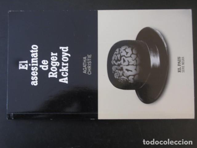 Libros de segunda mano: EL ASESINATO DE ROGER ACKROYD (AGATHA CHRISTIE) (EL PA&Iacute;S, SERIE NEGRA)